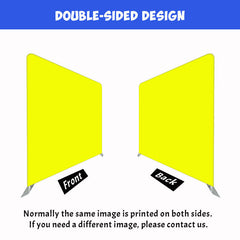 Solid Fabric Yellow Square Double Sided Backdrop - Layoris