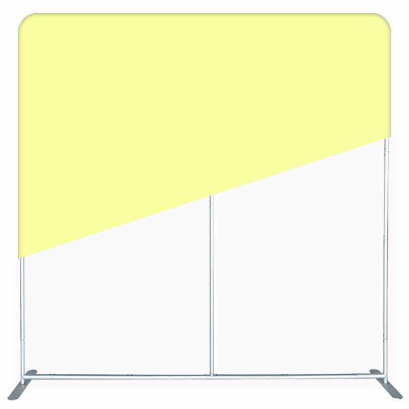 Solid Fabric Lemon Square Double Sided Backdrop - Layoris