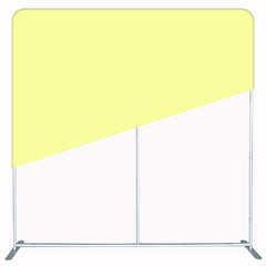 Solid Fabric Lemon Square Double Sided Backdrop - Layoris