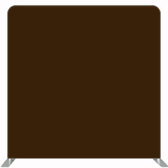 Solid Fabric Brown Square Double Sided Backdrop - Layoris
