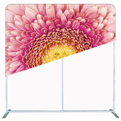 A Big Pink Flower Double Sided Backdrop - Layoris