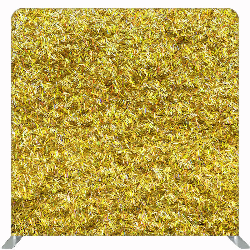 Densely Packed Yellow Objects Double Sided Backdrop - Layoris