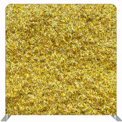 Densely Packed Yellow Objects Double Sided Backdrop - Layoris