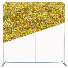 Densely Packed Yellow Objects Double Sided Backdrop - Layoris