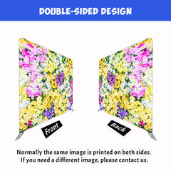 Colorful Flowers Double Sided Backdrop For Studio - Layoris