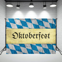 Retro Bavarian Style Oktoberfest Backdrop - Layoris