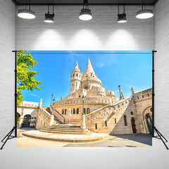 Budapest Old Fisherman Bastion Architecture Backdrop - Layoris