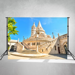 Budapest Old Fisherman Bastion Architecture Backdrop - Layoris