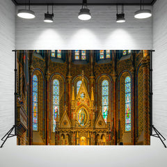 Interior Matthias Church Architecture Backdrop - Layoris