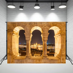 Danube River Hungary Architecture Backdrop - Layoris