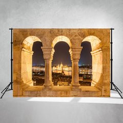 Danube River Hungary Architecture Backdrop - Layoris