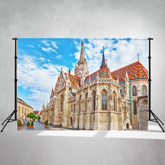 St. Matthias Church Architecture Backdrop - Layoris