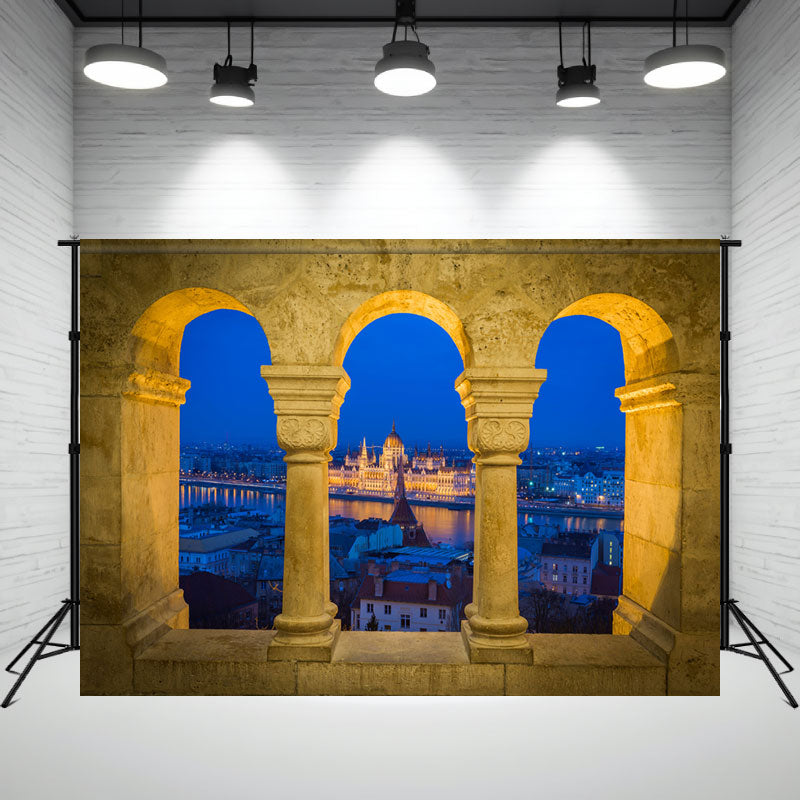 Budapest Parliament Building Architecture Backdrop - Layoris