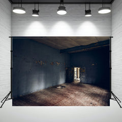 Dilapidated Empty Interior Photo Backdrop - Layoris