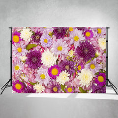 Purple Style Floral Ladies Photography Backdrop - Layoris