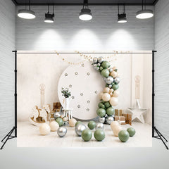Balloon Set Decoration Mini Session Backdrop - Layoris