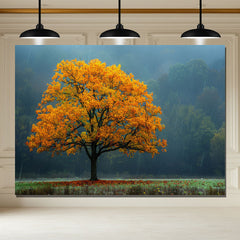 Layoris Autumn Rain Forest Maple Photo Backdrop