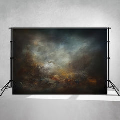 Moody Abstract Oil Painting Backdrop For Photography - Layoris