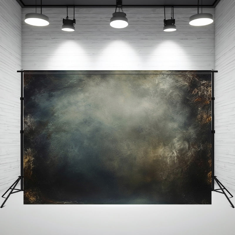 Dark Abstract Cloud Texture Photography Backdrop - Layoris