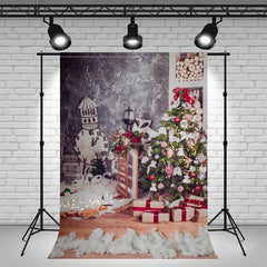 Layoris Vertical Christmas Themed Photography Backdrop