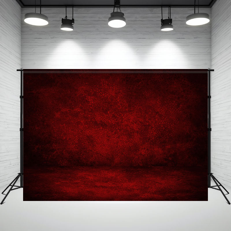 Dark Red Abstract Texture Photography Backdrop - Layoris