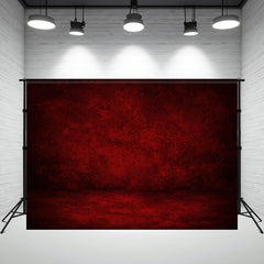 Dark Red Abstract Texture Photography Backdrop - Layoris