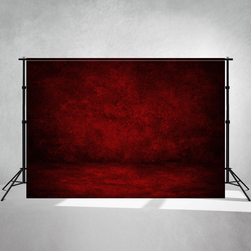 Dark Red Abstract Texture Photography Backdrop - Layoris