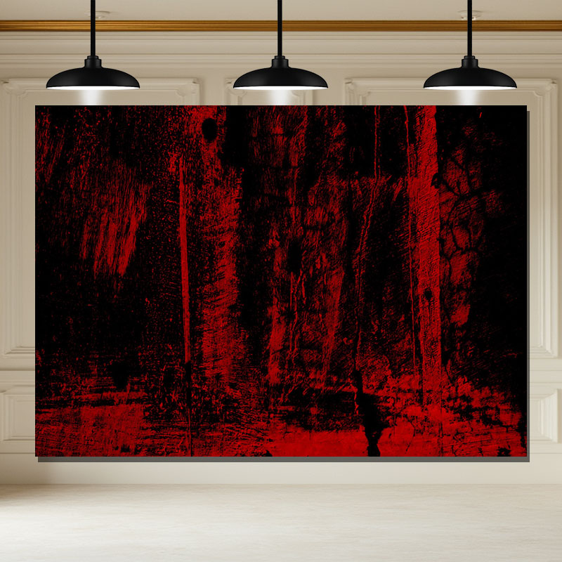 Layoris Spooky Red And Black Texture Backdrop