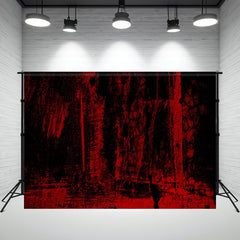 Layoris Spooky Red And Black Texture Backdrop