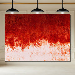Layoris Scary Red Wall Backdrop For Halloween