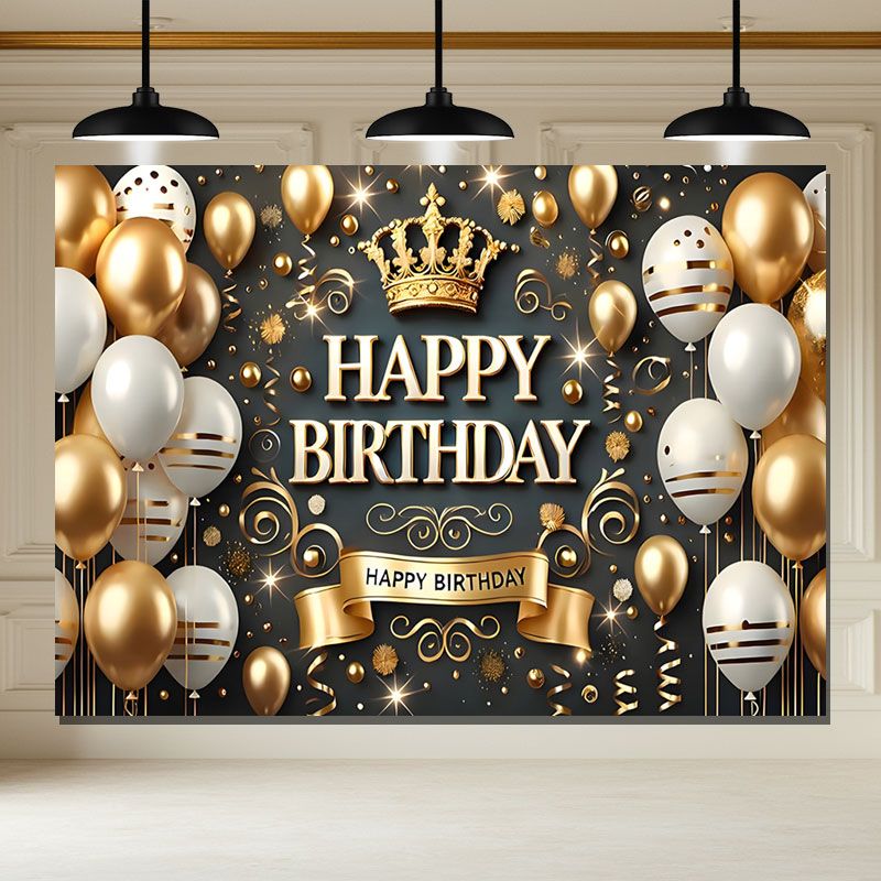 Layoris Grand Birthday Decoration Party Celebration Backdrop