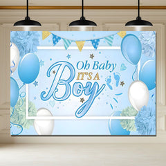 Layoris Baby Shower Party Backdrop Photo Booth Background