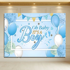 Layoris Baby Shower Party Backdrop Photo Booth Background