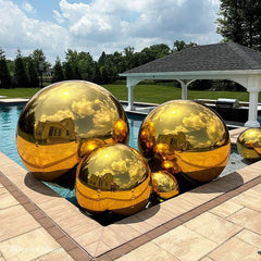 Large Inflatable Golden Mirror Ball