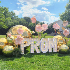 Large Inflatable Golden Mirror Ball