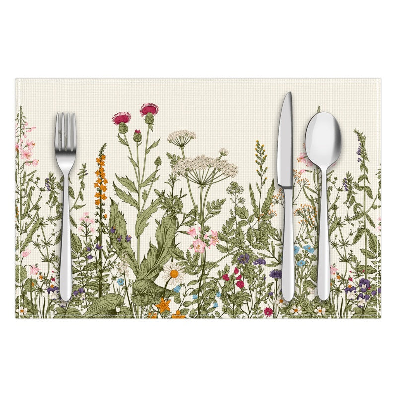 Layoris Tischset „Spring Wildflowers“