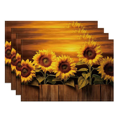 Layoris Sunflower Sunset Placemat Set