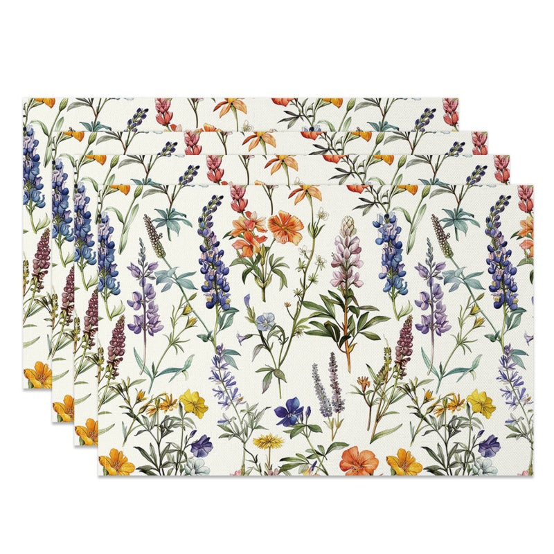 Layoris Bustling Floral Placemat Set