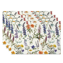 Layoris Bustling Floral Placemat Set