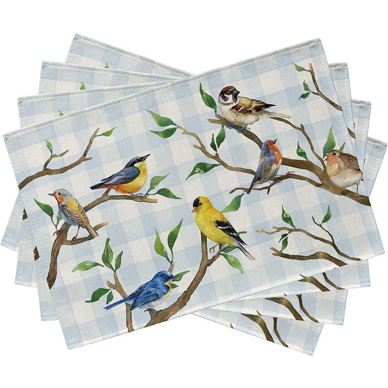 Layoris Bird On A Branch Placemat Set