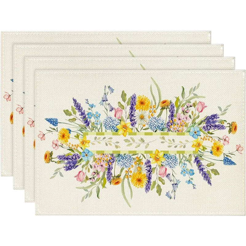 Layoris Vintage Botanical Garden Placemat Set