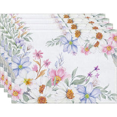 Layoris Luxurious Flowers Placemat Set