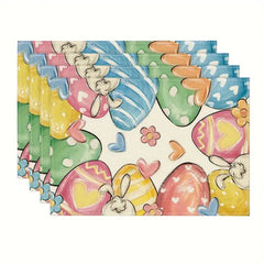 Layoris Fun Easter Eggs Placemat Set