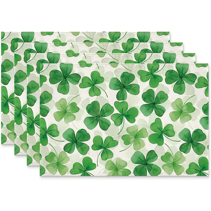 Layoris Tischset „Clover Spring Green“