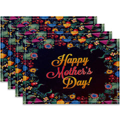 Layoris Boho Colored Mother'S Day Placemat Set