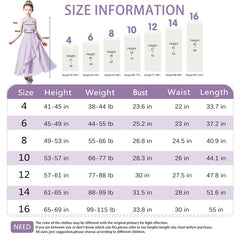 Chiffon Summer Girls Dress For Birthday And Portrait