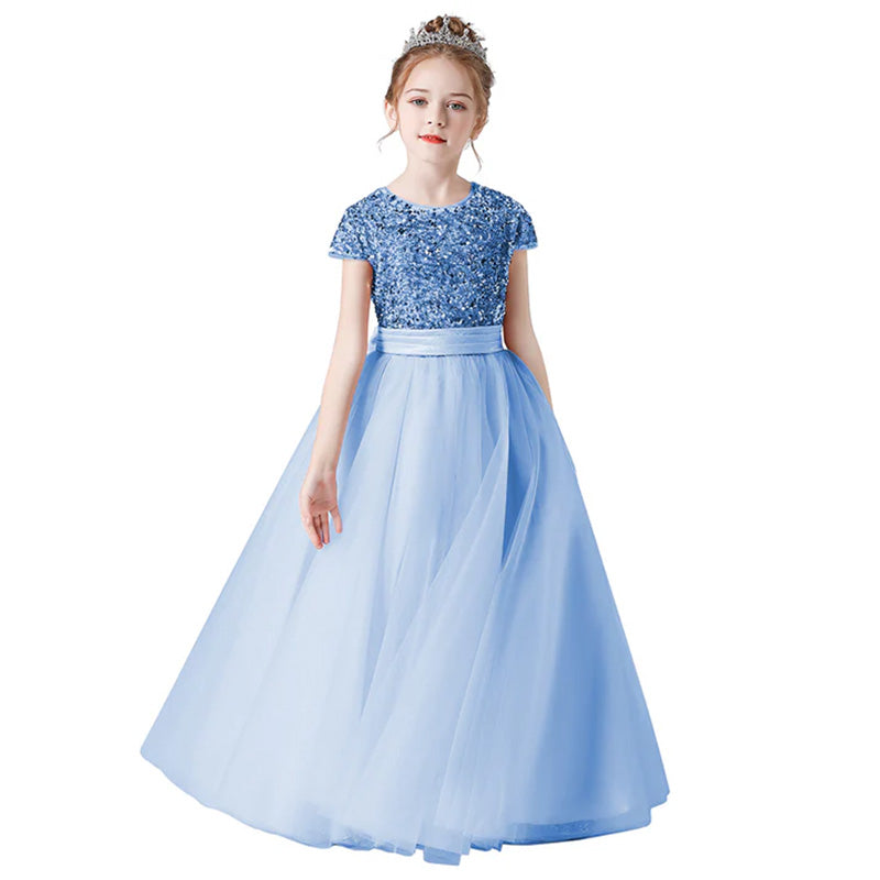 Girls Birthday Party Princess Dress For Portrait