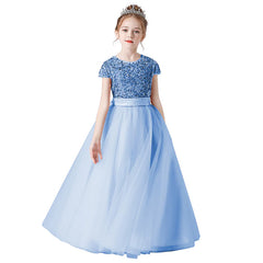 Girls Birthday Party Princess Dress For Portrait