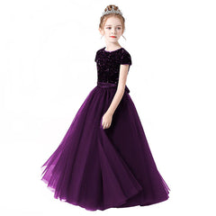 Girls Birthday Party Princess Dress For Portrait