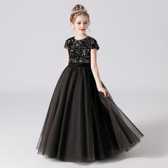 Girls Birthday Party Princess Dress For Portrait